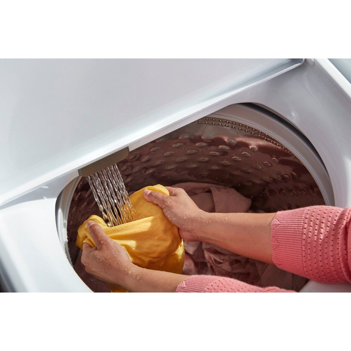 Whirlpool WTW5010LW 4.6 cu. ft. Top Load Impeller Washer with Built-in Faucet - White