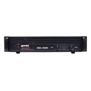 Gemini XGA-4000 Professional Class AB Power Amplifier - Black