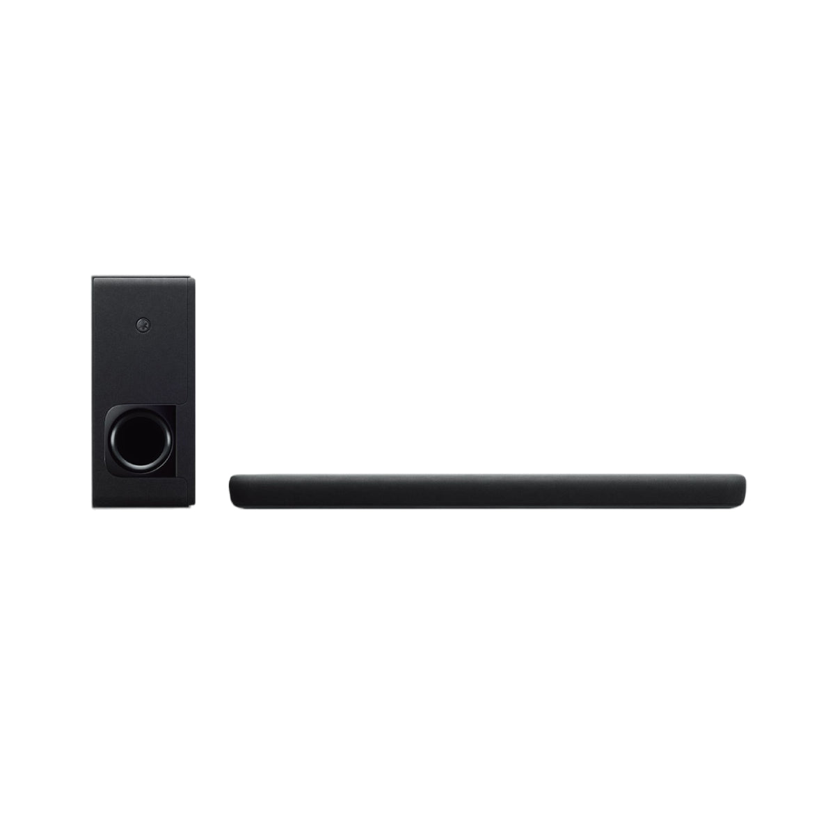 Barra de sonido Yamaha YAS-209 de 2.1 canales con subwoofer inalámbrico y Alexa integrado, color negro