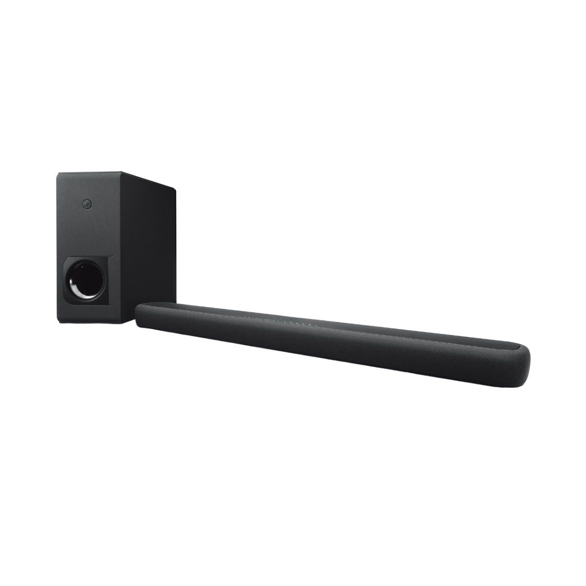 Barra de sonido Yamaha YAS-209 de 2.1 canales con subwoofer inalámbrico y Alexa integrado, color negro