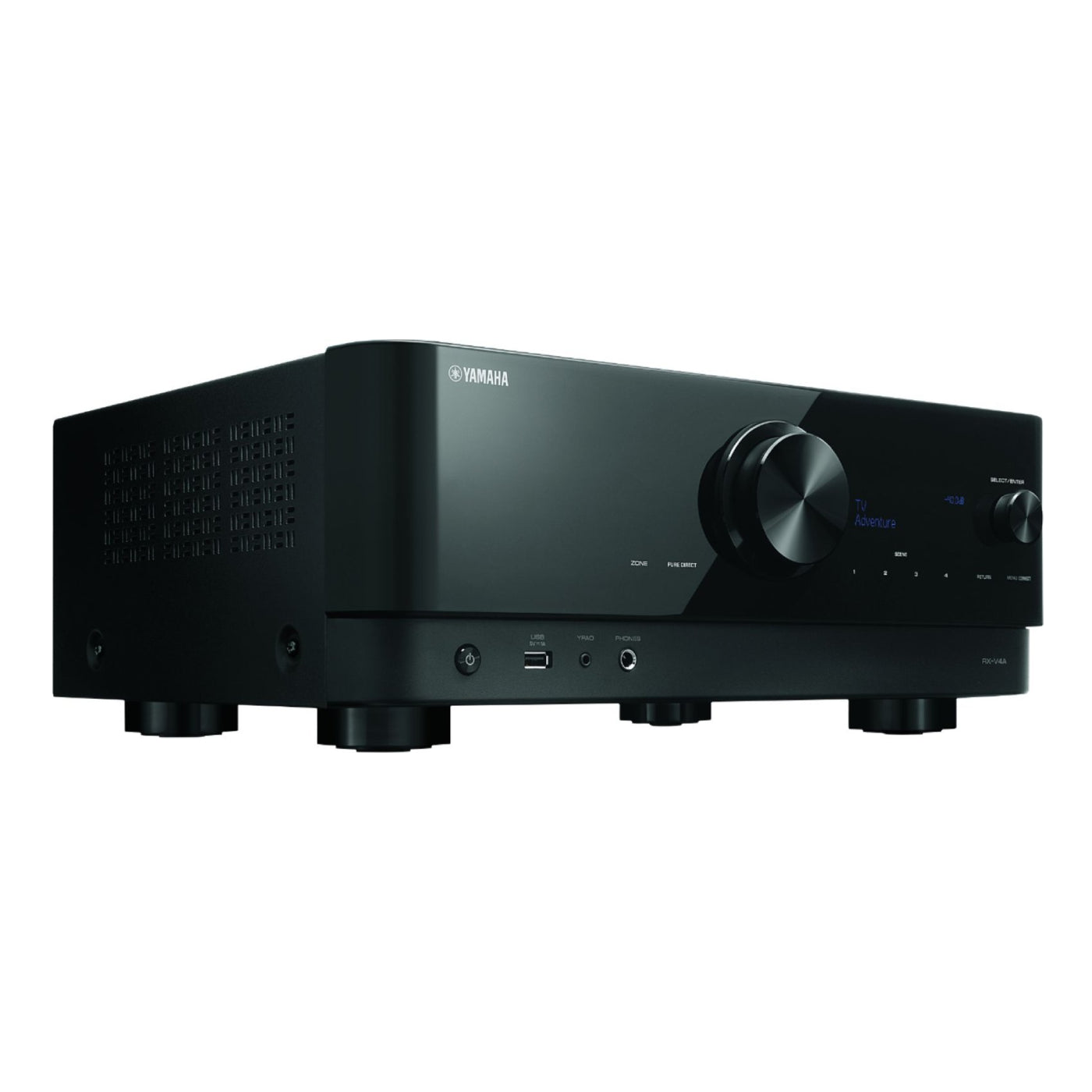 Sistema de cine en casa Yamaha YHT-5960 de 5.1 canales con HDMI 8K, color negro